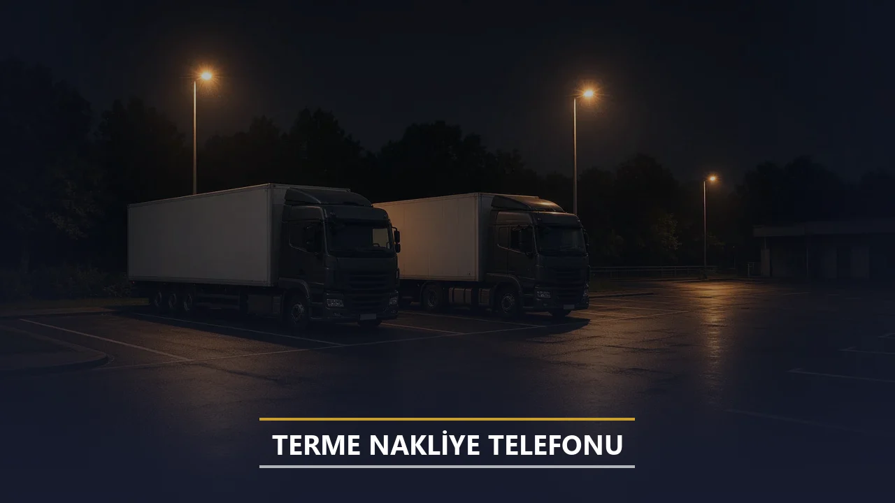 Terme Nakliye Telefonu